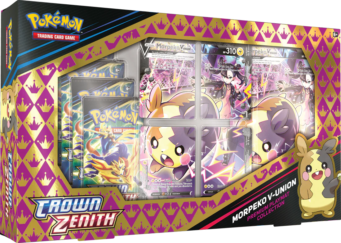 Pokemon Crown Zenith Premium Playmat Collection - Morpeko V-Union