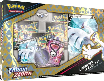 Pokemon Crown Zenith - Unown V & Lugia V Special Collection