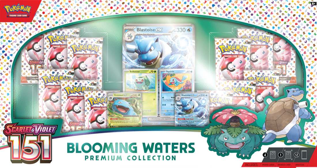 Pokemon Scarlet & Violet: 151 Blooming Waters Premium Collection