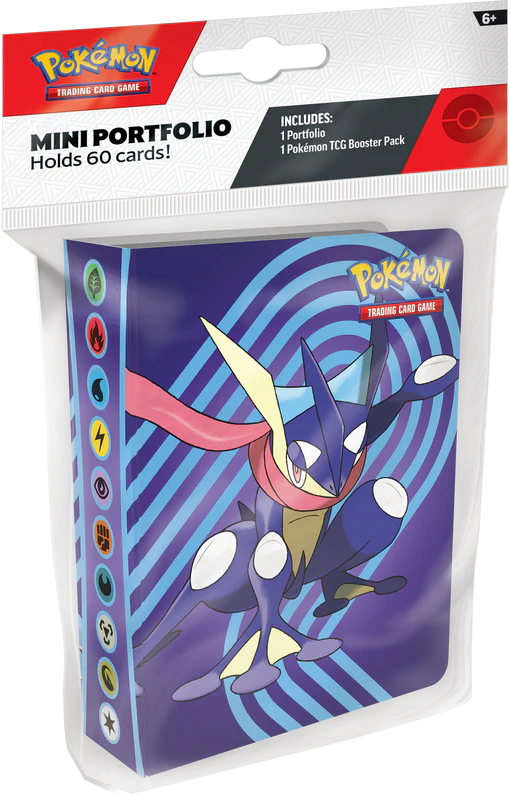Pokemon Scarlet & Violet: Stellar Crown Mini Portfolio (Comes with 1 Booster Pack)