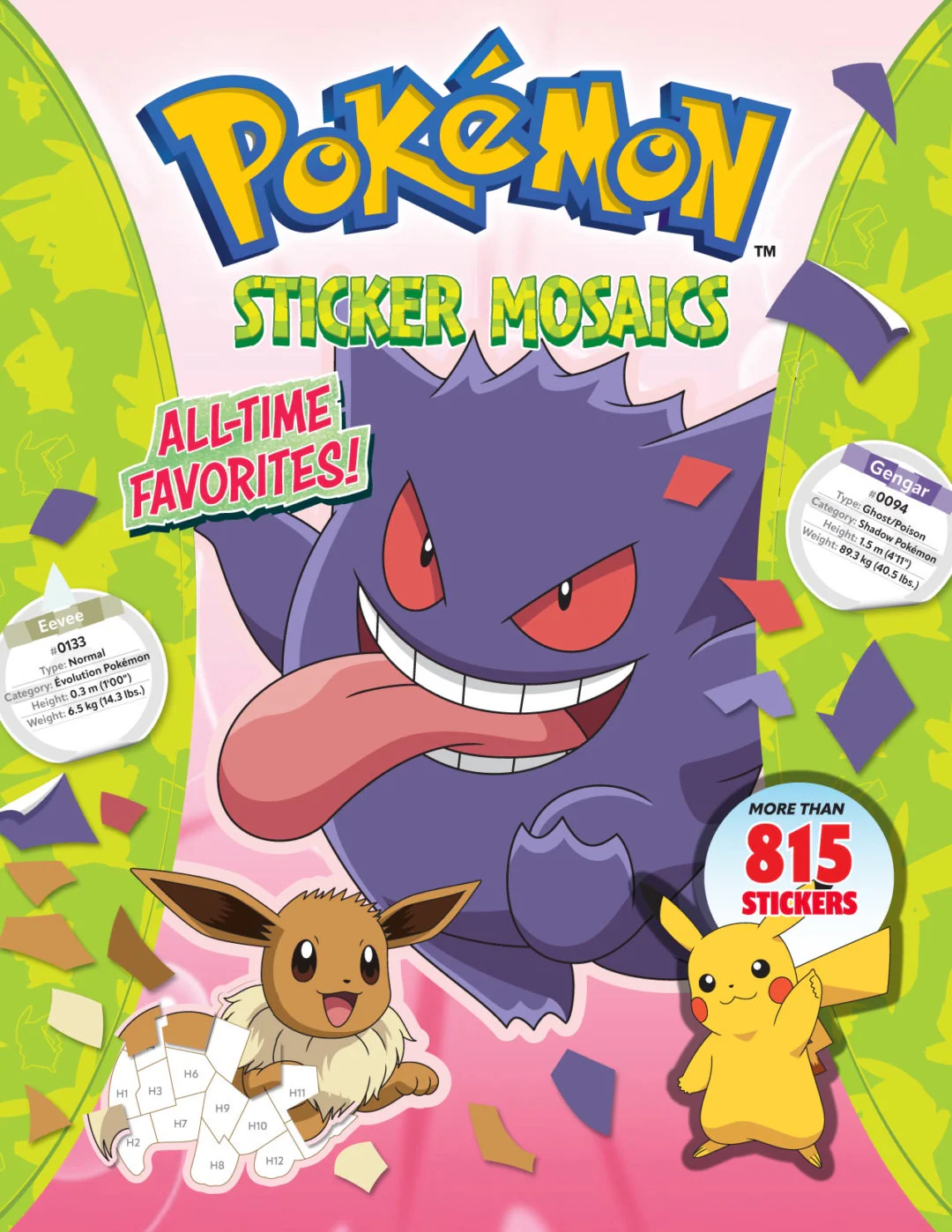 Pokemon Sticker Mosaics All Time Favorites