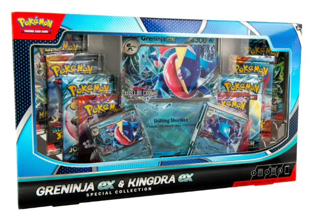 Pokemon TCG: Greninja ex & Kingdra ex Special Collection