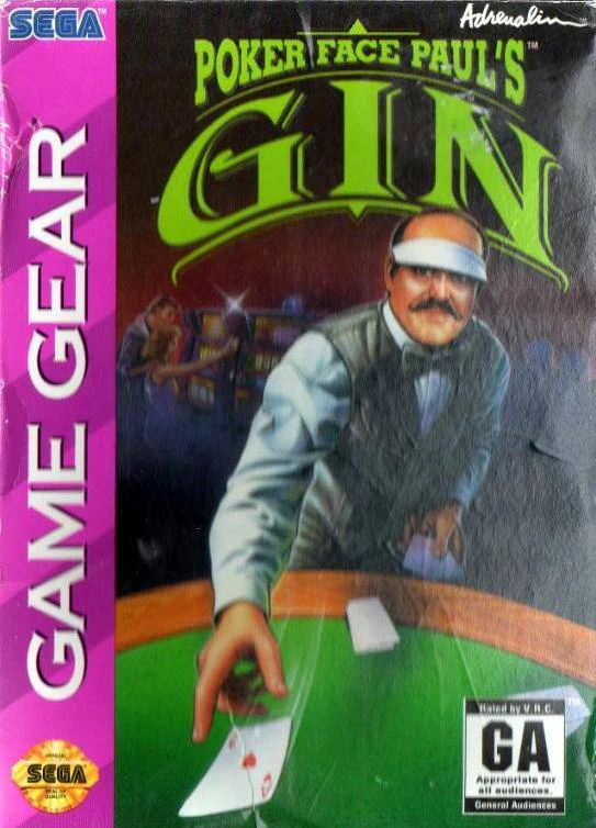 Poker Face Paul's Gin - Game Gear (Pre-owned)