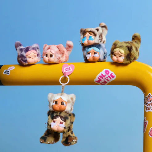 Pop Mart CRYBABY Wild but Cutie Series Vinyl Plush Pendant  Blind Box (1 Random Blind Box) - Image 3