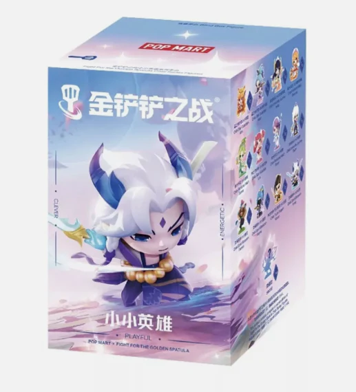 POP MART Fight For the Golden Spatula Chibi Series League of Legends Figures Blind Box (1 Random Blind Box)