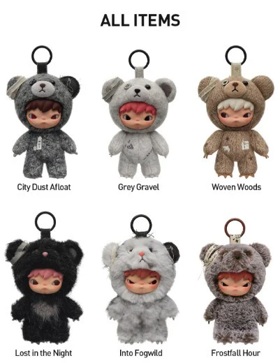 Pop Mart - Hirono Road Journal Series - Plush Doll Pendant Blind Box (1 Random Blind Box)