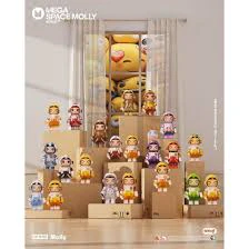 POP MART MEGA SPACE MOLLY 100% × emoji™ Series Blind Box (1 Random Blind Box)