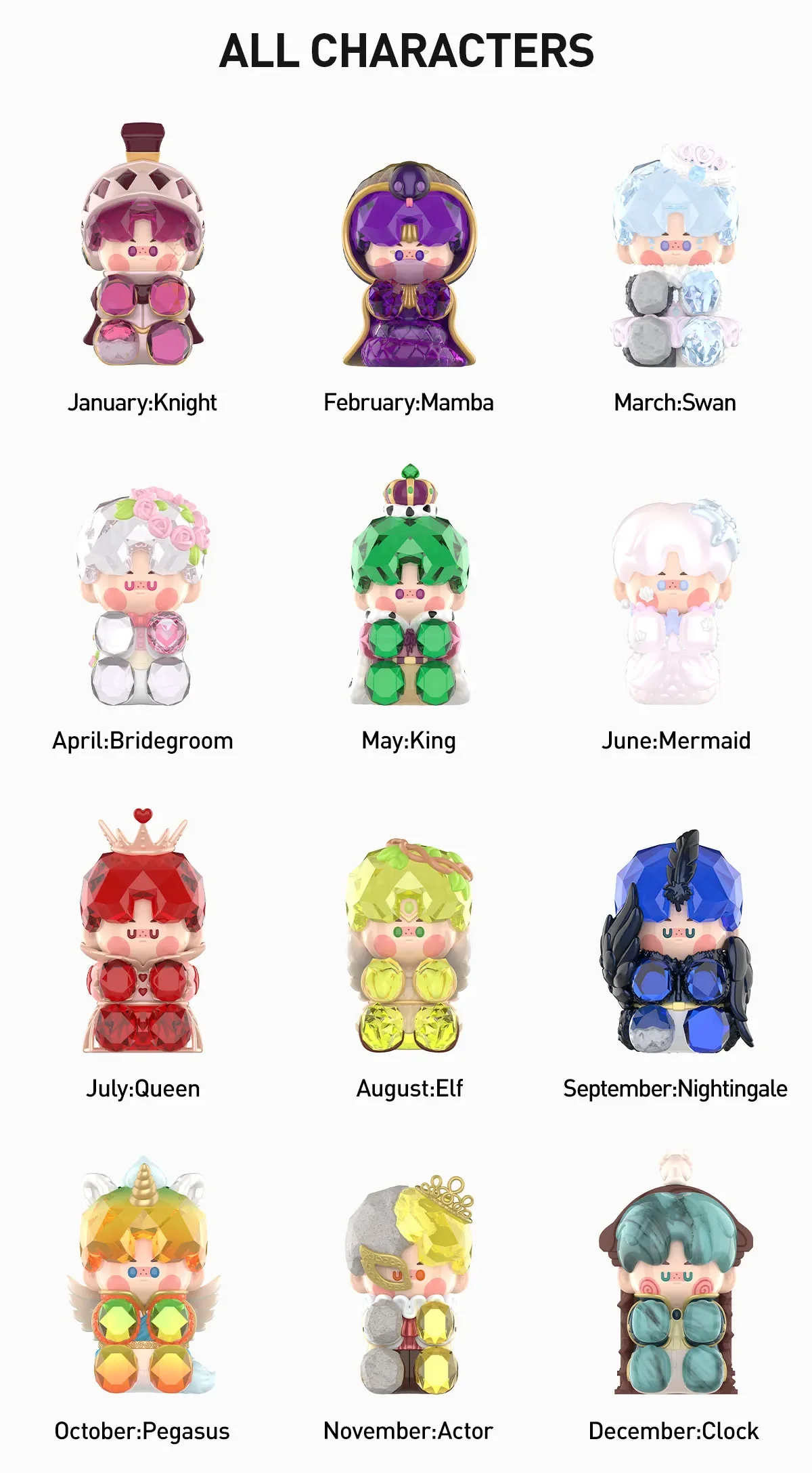 POP MART: PINO JELLY Hard & Shiny Series Figures Blind Box (1 Random Blind Box)