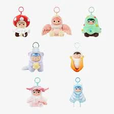POP MART: PUCKY Forest Party Series-Vinyl Plush Pendant Blind Box (1 Random Blind Box)