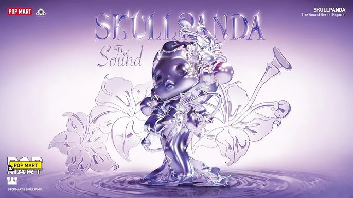 POP MART Skullpanda The Sound Series Figure Blind Box (1 Random Blind Box)