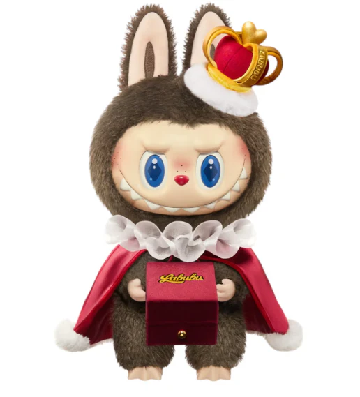 POP MART THE MONSTERS Let's Checkmate Series-Vinyl "14.5 Plush Doll (King)