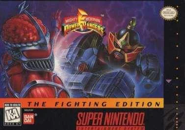Power Rangers: The Fighting Edition - SNES (Pre-owned)