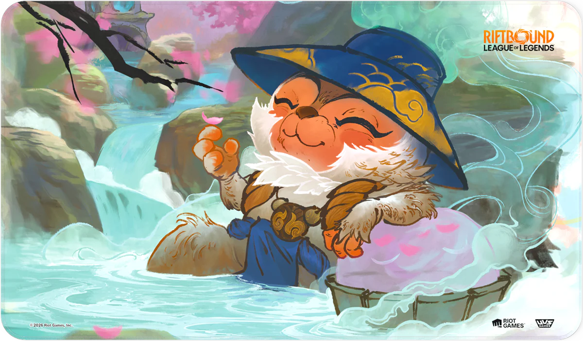 (Limit 1 Per Customer) Riftbound: League of Legends TCG Spiritforged Playmat - Spirit Blossom Teemo