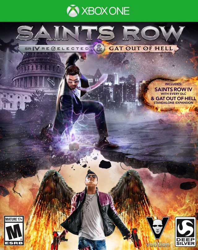 Saints Row IV: Re-Elected & Gat Out of Hell - Xbox One (Pre-owned)