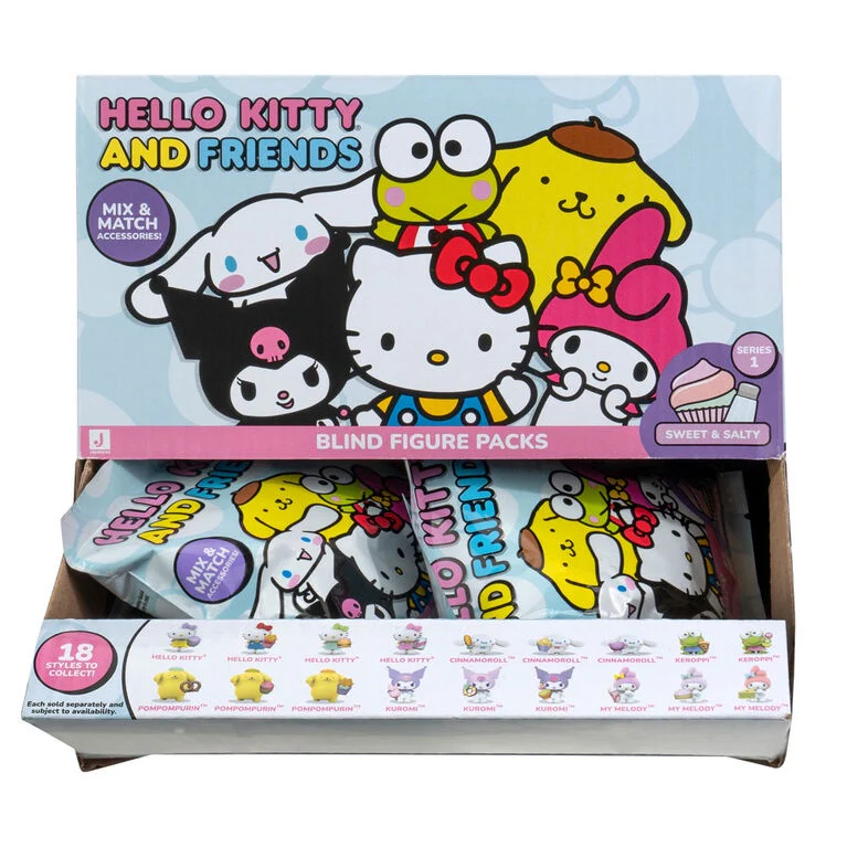 Sanrio Hello Kitty & Friends Series 1 Sweet & Salty 3" Figure (1 Randomly Selected)
