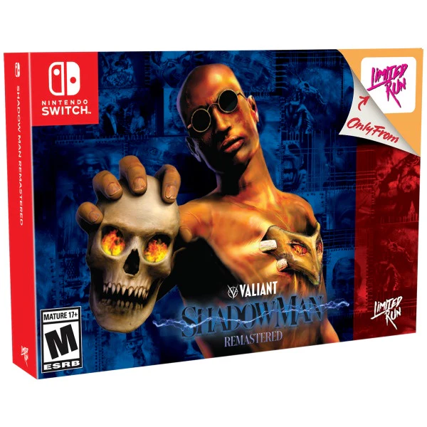 Shadow Man Remastered Collectors Edition (Limited Run Games) - Switch (Box Wear)