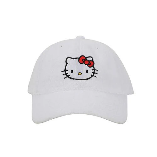 Skip to the beginning of the images gallery Hello Kitty Embroidered Terry Cloth Dad Hat