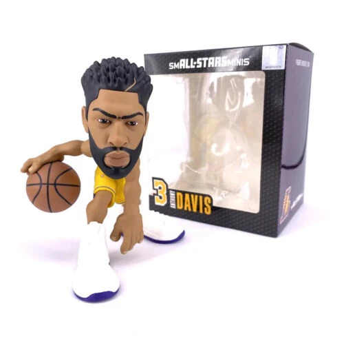 SMALL-STARS MINIS NBA 6" ANTHONY DAVIS 2021/22 (LOS ANGELES LAKERS GOLD JERSEY) - Image 2