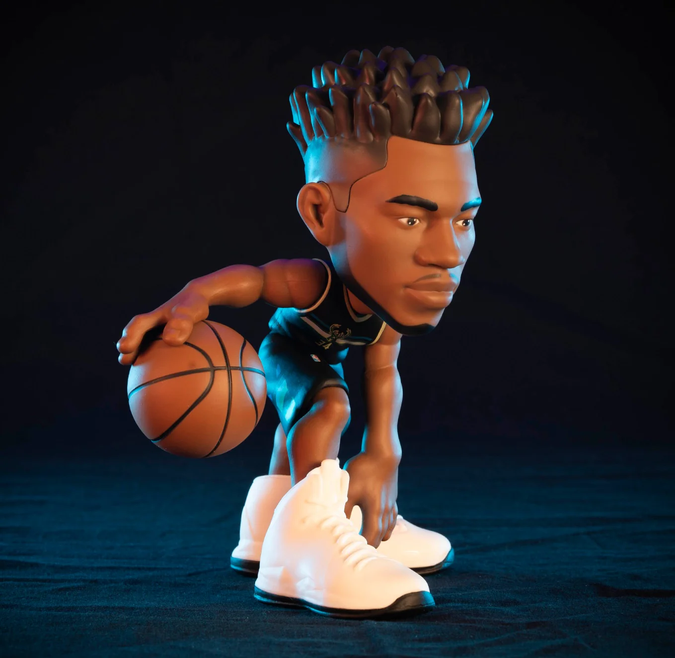 SMALL-STARS MINIS NBA 6" Giannis Antetokounmpo 2022/23 (Milwaukee Bucks #34 Black Jersey)