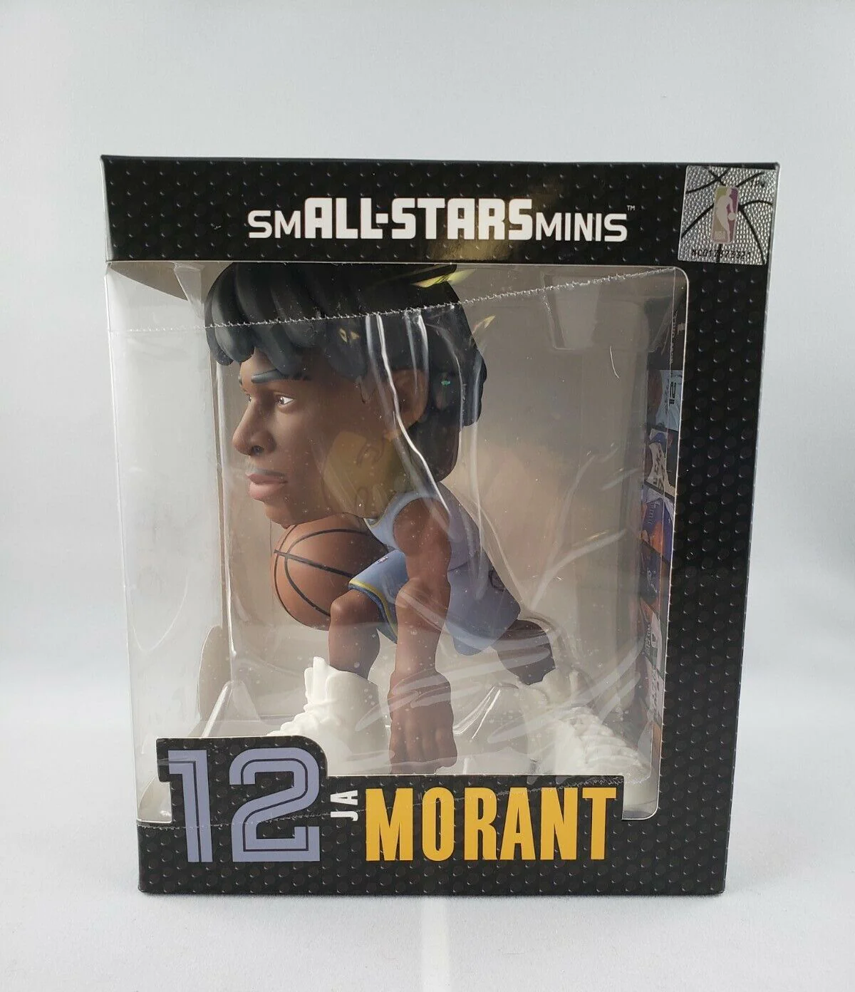SMALL-STARS MINIS NBA 6" JA MORANT 2021/22 (MEMPHIS GRIZZLIES BLUE JERSEY) - Image 2