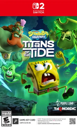 SpongeBob SquarePants: Titans of the Tide (Game Key Card) - Switch 2