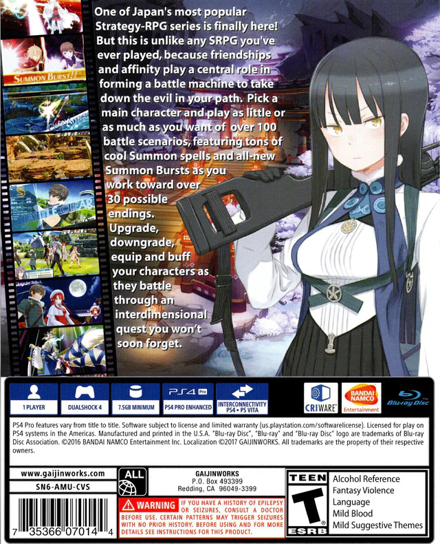 Summon Night 6: Lost Borders Amu Edition - PS4 - Image 2