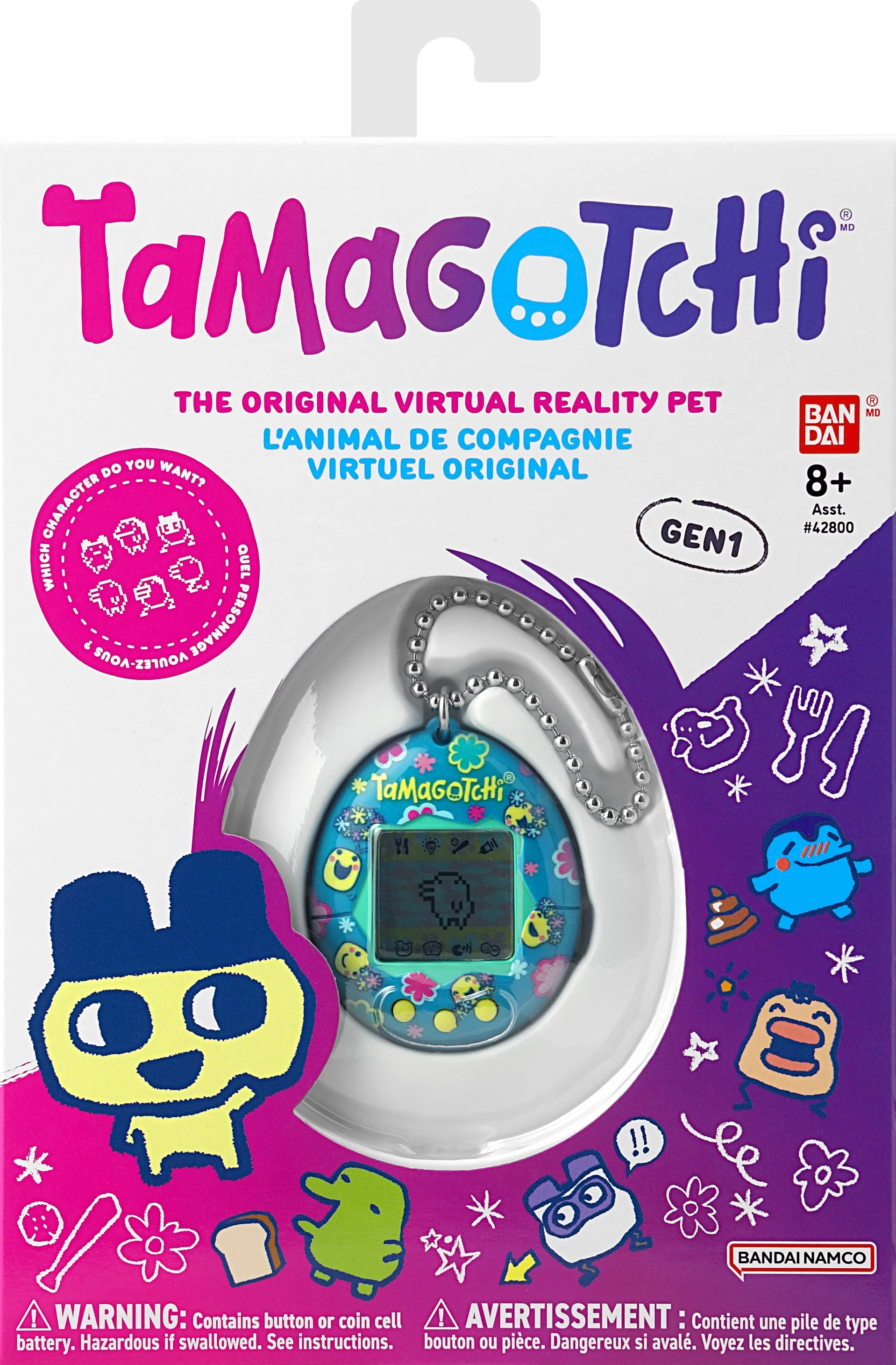 Tamagotchi The Original Gen 1 Tama Smile - Image 2