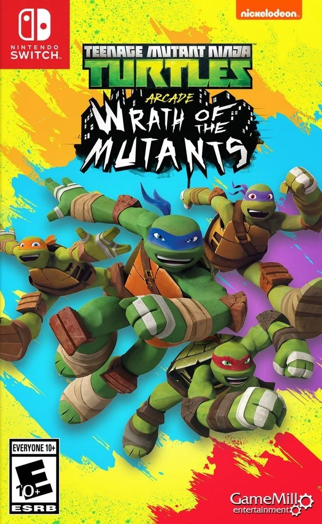 Teenage Mutant Ninja Turles Arcade Wrath of the Mutants - Switch (Pre-owned)