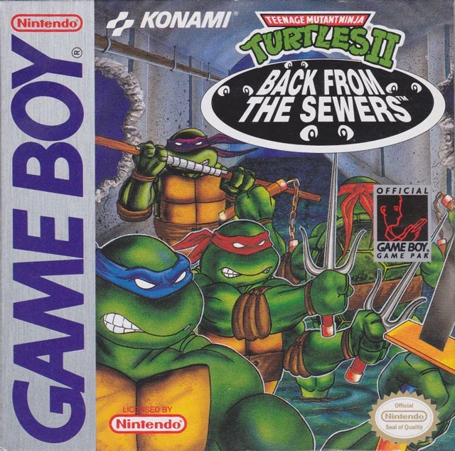 Teenage Mutant Ninja Turtles II Back from the Sewers - GB (Pre-owned)