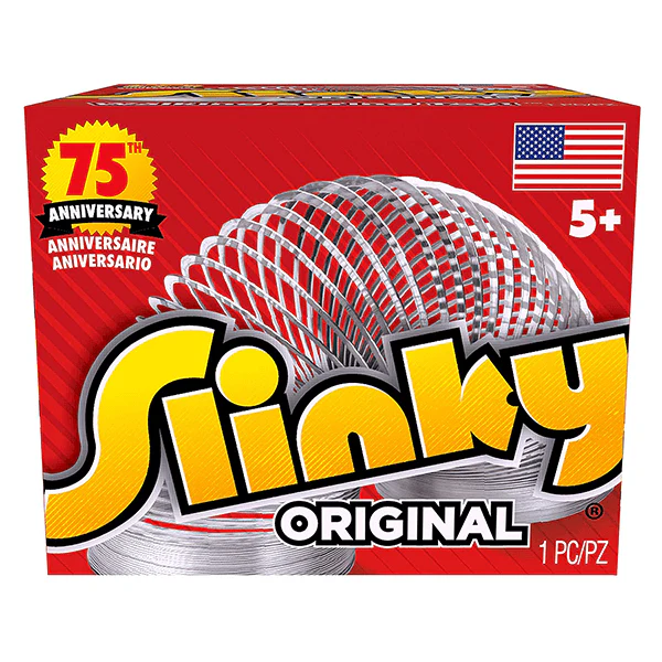 The Original Slinky Walking Spring Toy, Metal Slinky