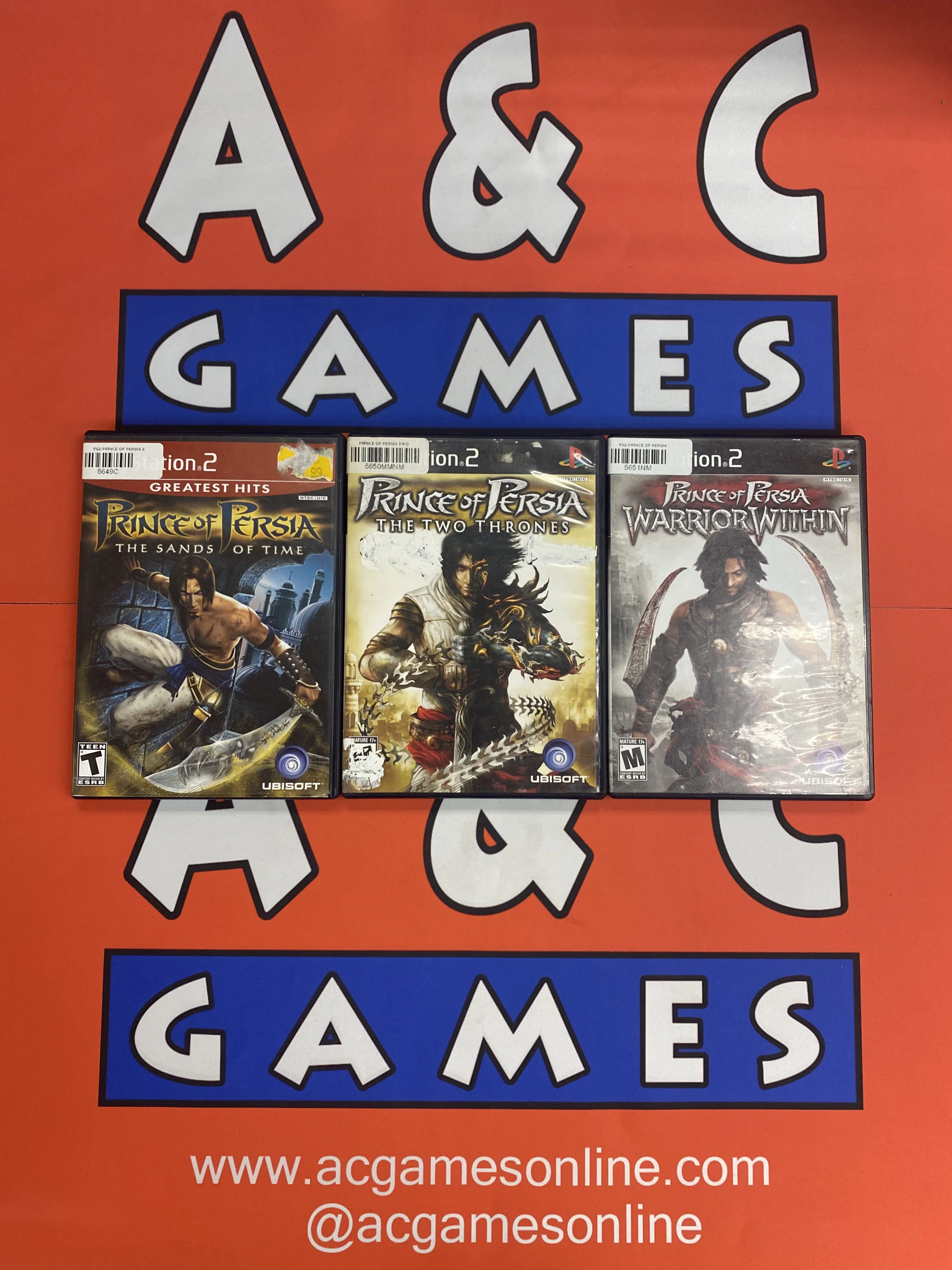 The Prince of Persia Bundle for the Playstation 2 (Conditions May Vary)