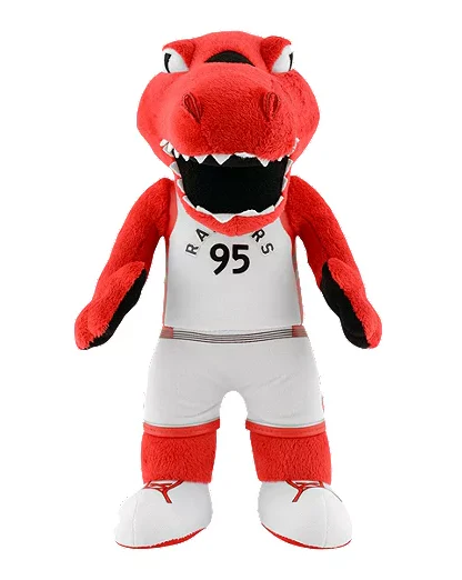 Toronto Raptors "The Raptor" Mascot 10" Inch Bleacher Creature Plush