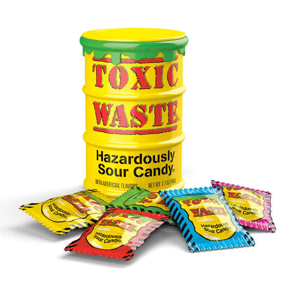 Toxic Waster Hazardously Sour Candy 48g - Image 2