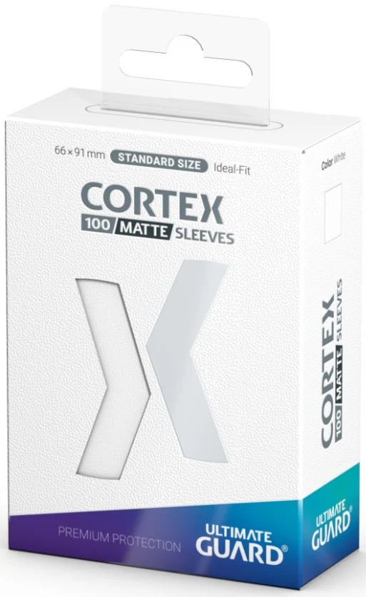 Ultimate Guard Cortex Standard Size Matte Sleeves 100ct - White