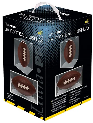 Ultra Pro Football UV Protected Display Box - Clear