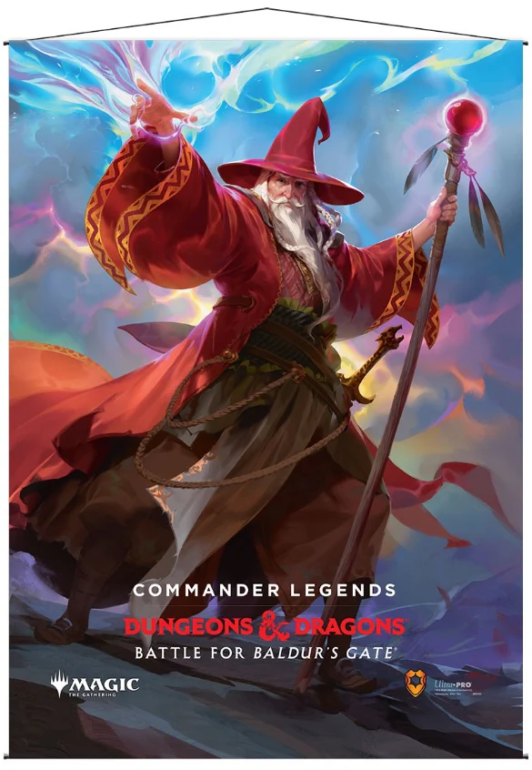 Ultra Pro - Magic the Gathering Wall Scroll: Commander Legends: Battle for Baldur's Gate - Elminster (Local Pick-Up Only)