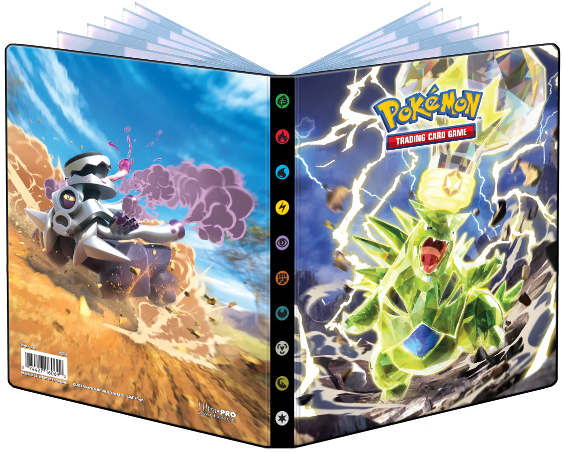 Ultra Pro Pokemon 4 Pocket Binder - Scarlet & Violet: Obsidian Flame