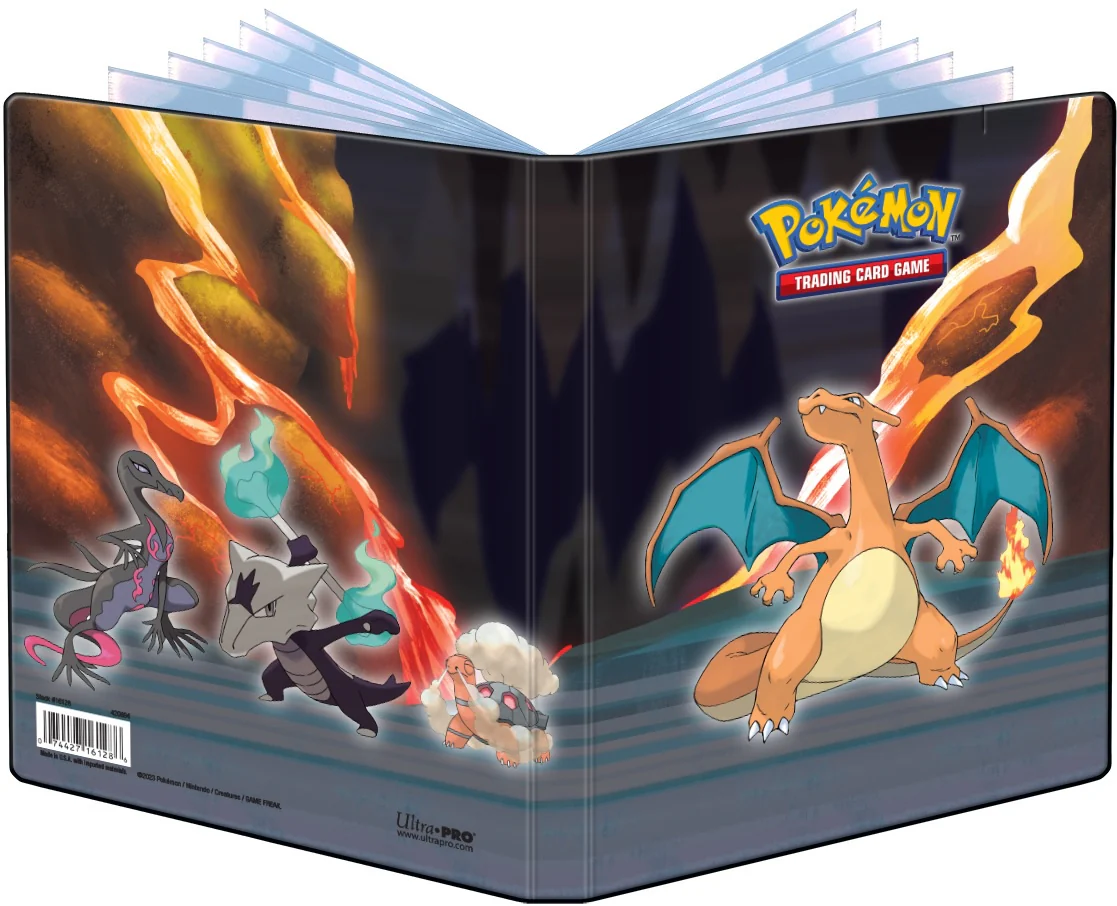 Ultra Pro Pokemon Gallery Series 4 Pocket Binder - Scorching Summit Featuring Charizard