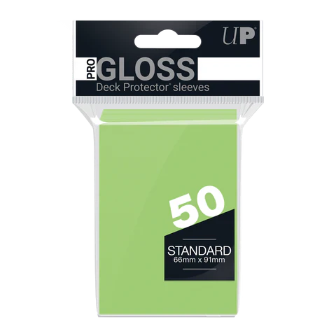 Ultra Pro Pro-Gloss Standard Size Sleeves 50ct (Assorted Colours - Pick One) - Image 11