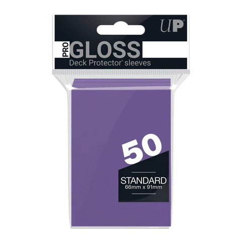 Ultra Pro Pro-Gloss Standard Size Sleeves 50ct (Assorted Colours - Pick One) - Image 13