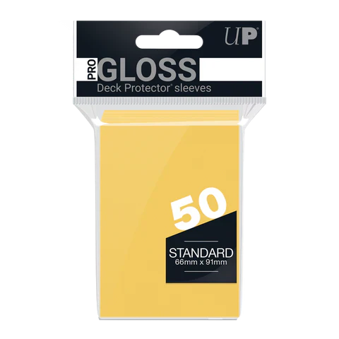 Ultra Pro Pro-Gloss Standard Size Sleeves 50ct (Assorted Colours - Pick One) - Image 16