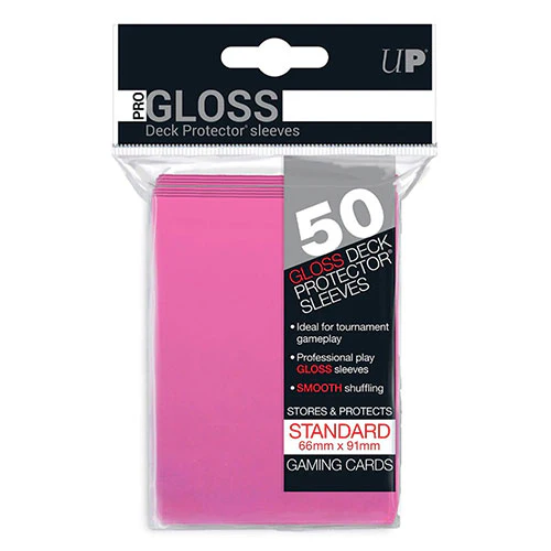 Ultra Pro Pro-Gloss Standard Size Sleeves 50ct (Assorted Colours - Pick One) - Image 17