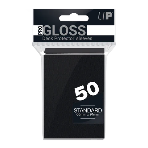 Ultra Pro Pro-Gloss Standard Size Sleeves 50ct (Assorted Colours - Pick One) - Image 3