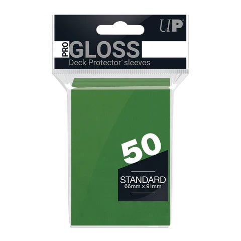 Ultra Pro Pro-Gloss Standard Size Sleeves 50ct (Assorted Colours - Pick One) - Image 8