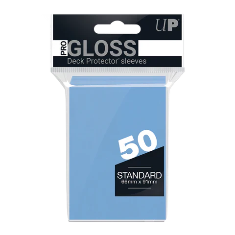 Ultra Pro Pro-Gloss Standard Size Sleeves 50ct (Assorted Colours - Pick One) - Image 9