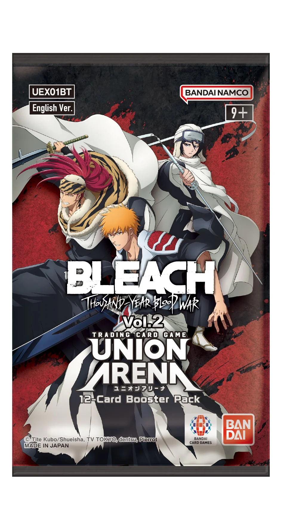 Union Arena Bleach Thousand Year Blood War Vol. 2 Booster Pack