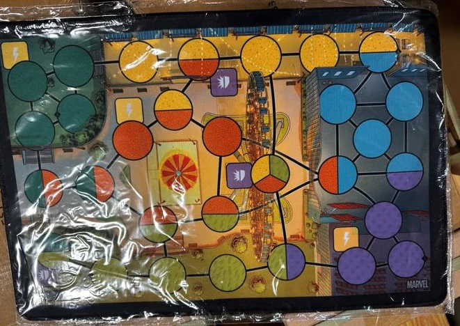 Unmatched: Neoprene Battlefield Mat Sanctum Sanctorum & Navy Pier (Double Sided) - Image 2