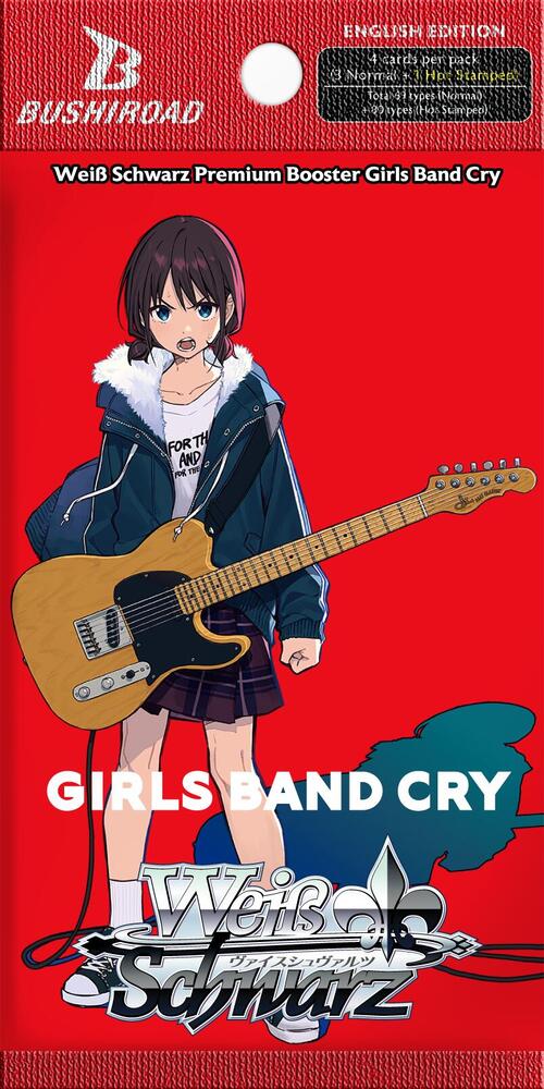 Weiss Schwarz: Girls Band Cry Premium Booster Pack