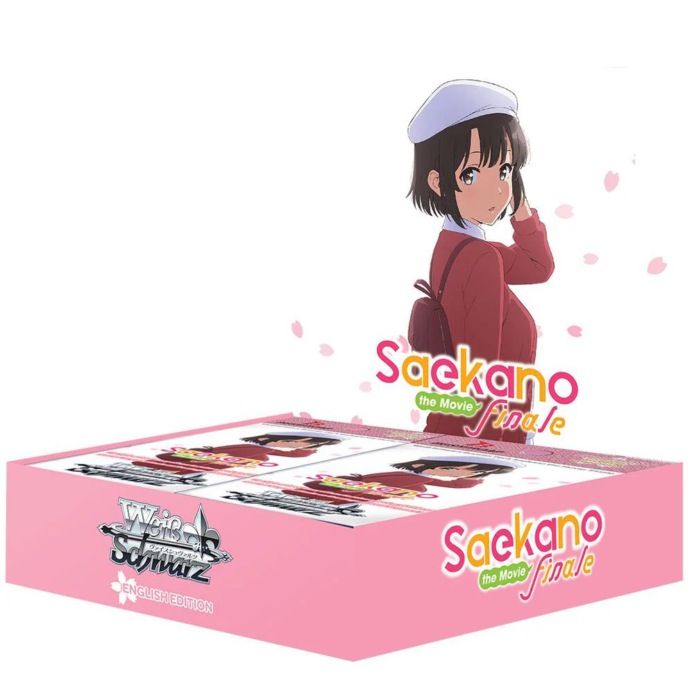 Weiss Schwarz: Saekano The Movie Finale 1st Edition Booster Box