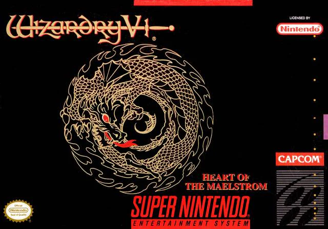 Wizardry 5 Heart of the Maelstrom - SNES (Pre-owned)